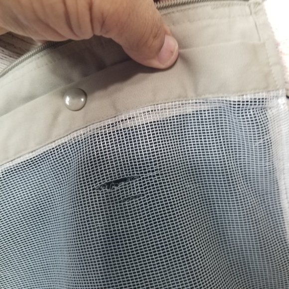 Vtg FLY FISHING VEST LARGE Academy Broadway Tactical Outdoor Vest Brown - Picture 6 of 8